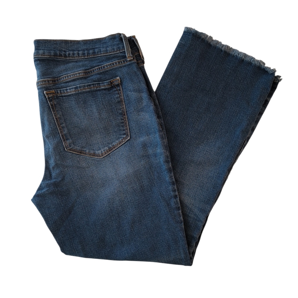 Old Navy Dark Blue Ankle Jeans Size 8